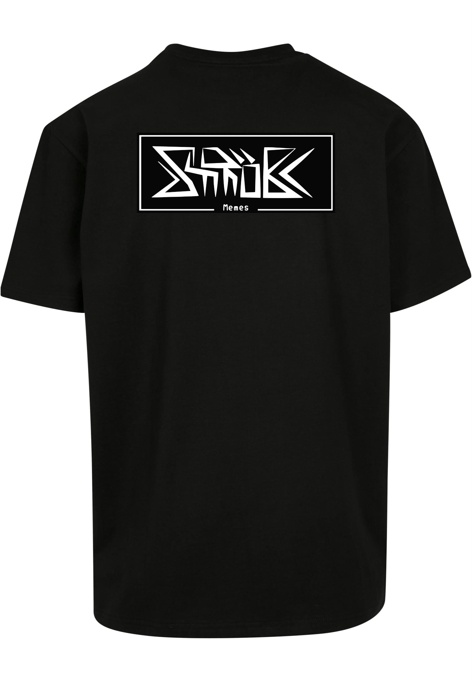 Shroebl Oversize T-Shirt Unisex Schwarz