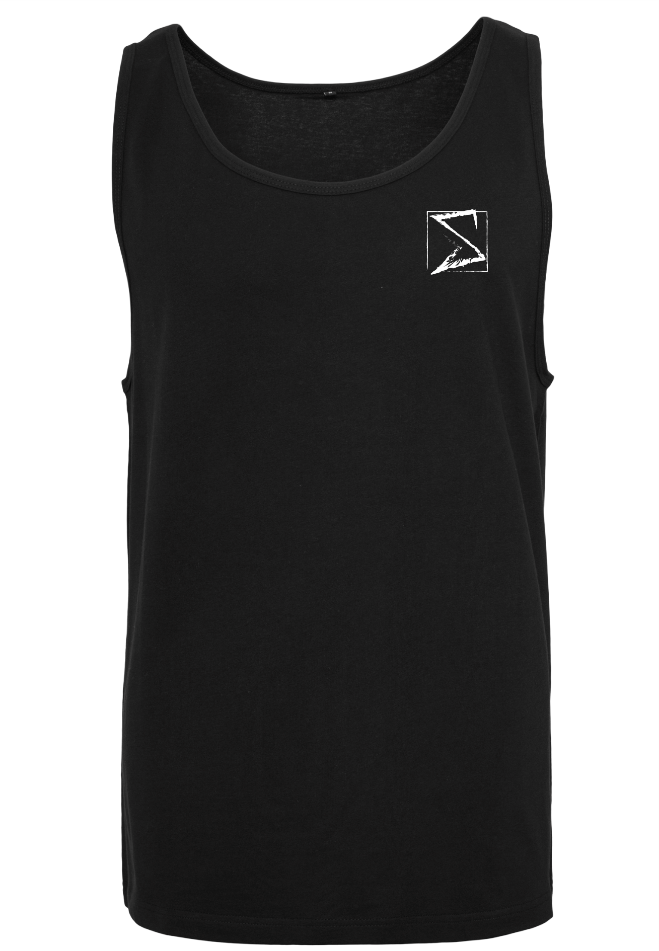 Fischkopf Tanktop Unisex Schwarz