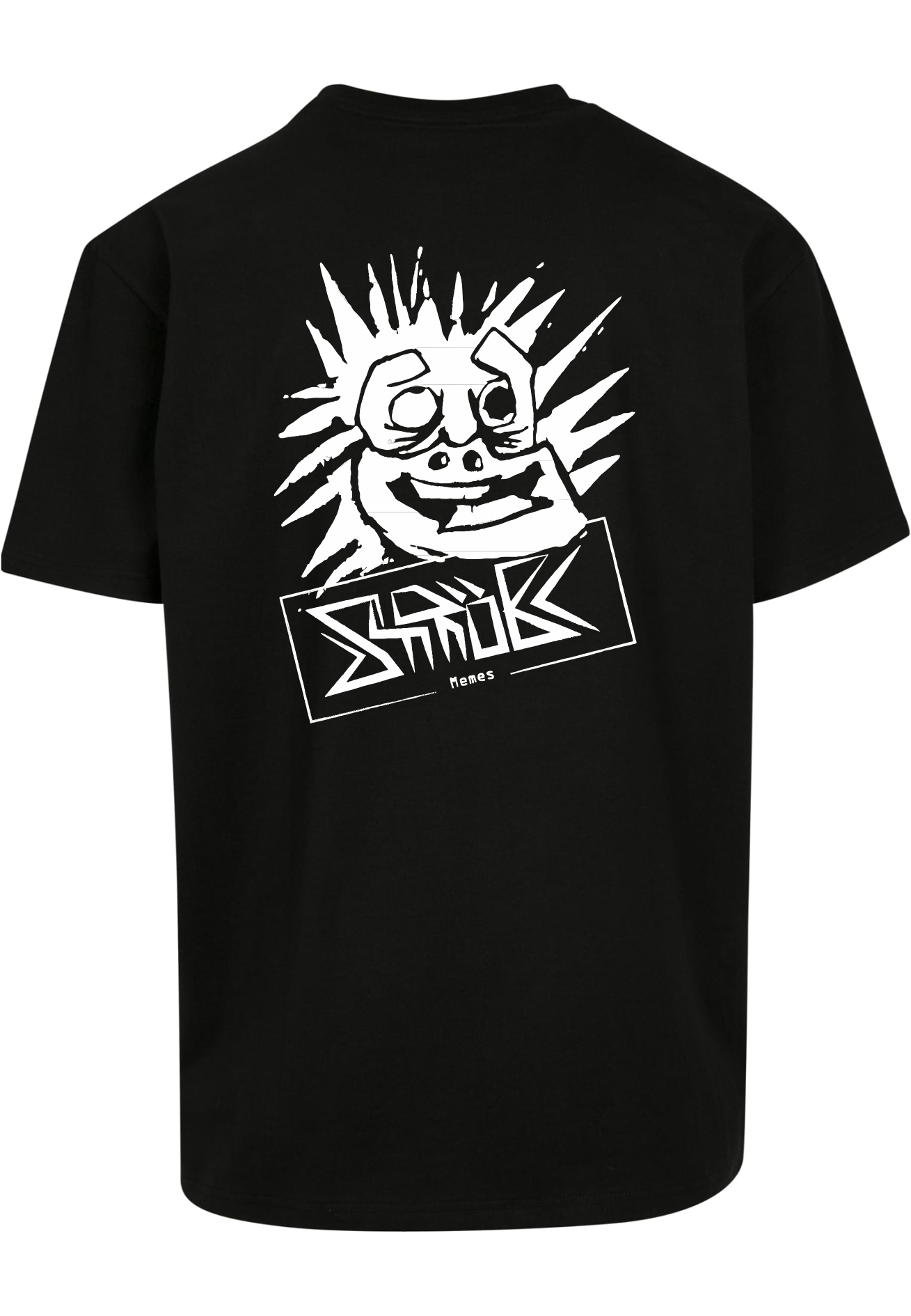 Shroebl Oversize T-Shirt Unisex Schwarz 